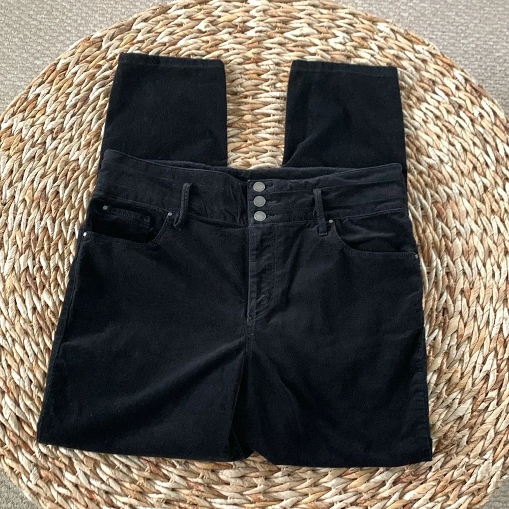 Ann Taylor High Rise Uncut Corduroy Curvy Skinny Pant